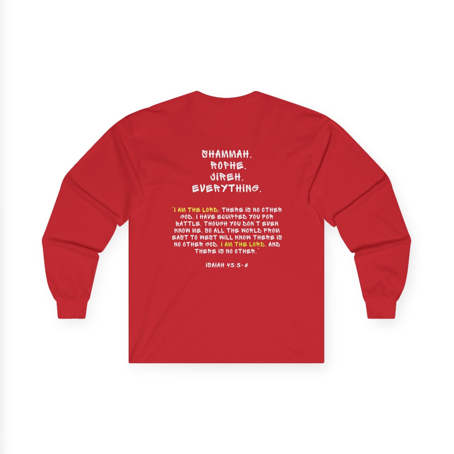 "I AM HiM" Long Sleeve Shirt