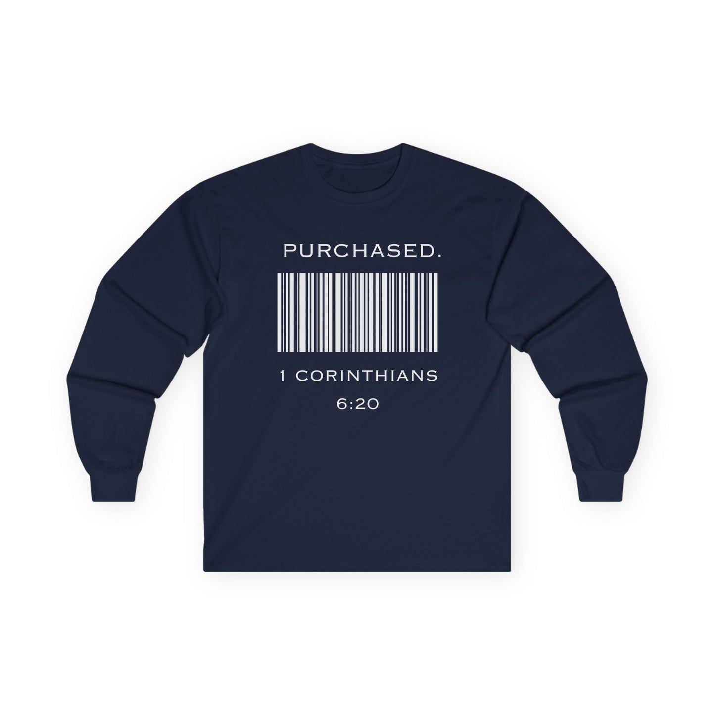 "Purchased" Long Sleeve Tee