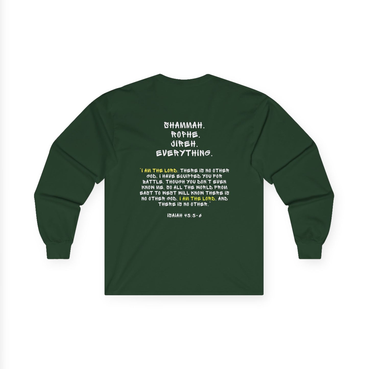 "I AM HiM" Long Sleeve Shirt