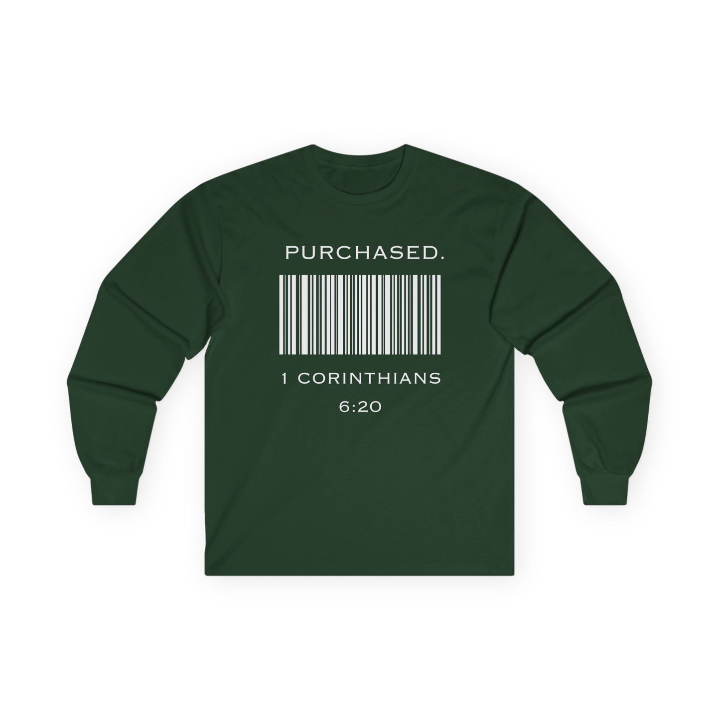 "Purchased" Long Sleeve Tee