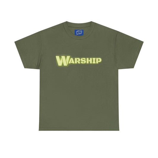 Unisex Heavy Cotton Tee - Stylish WARSHIP Design for Everyday Casual Wear