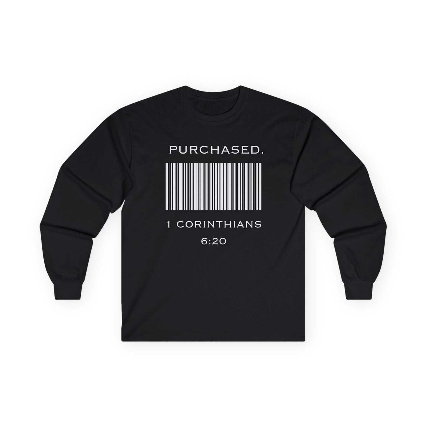 "Purchased" Long Sleeve Tee