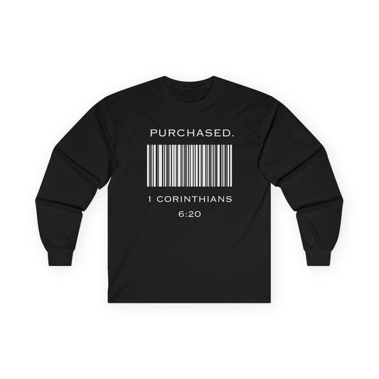 "Purchased" Long Sleeve Tee