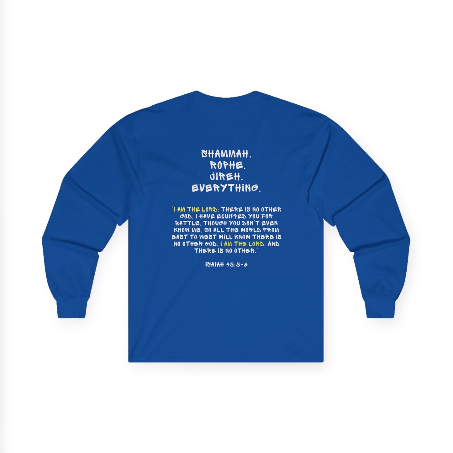 "I AM HiM" Long Sleeve Shirt