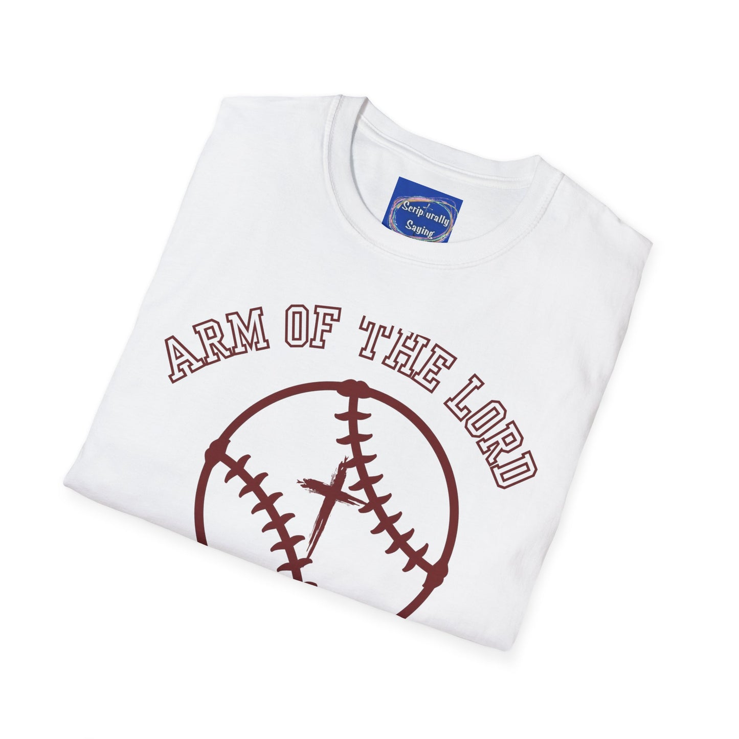 Baseball Faith T-Shirt, Sports Shirt, Christian Apparel, Youth Baseball Tee, Gift for Team Players, Ministry Merchandise